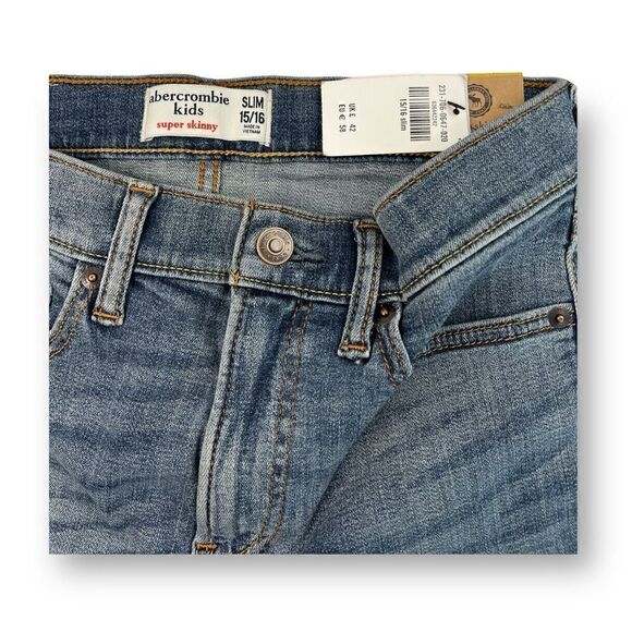 Abercrombie & Fitch Skinny Jeans Size 14/16 - Picture 2 of 7